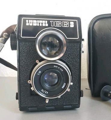 LUBITEL-166B  LOMO Photo Camera Soviet TLR Medium Format 6x6