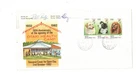 NEW ZEALAND 1982 Health DOGS on  FDC,cds HEALTH CAMP      SIGNED !