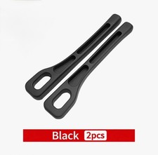 2PCS Universal Car Seat Gap Filler Storage Organizer Auto Interior Pocket Black