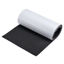 EVA-Schaumstoffplatten, schwarze, selbstklebende R&uuml;ckseite, 2M x 30cm, 2mm dick