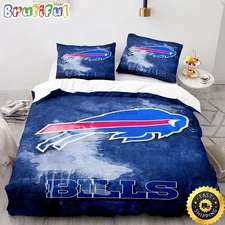 Nfl Buffalo Bill Royal Blue Bedding Set