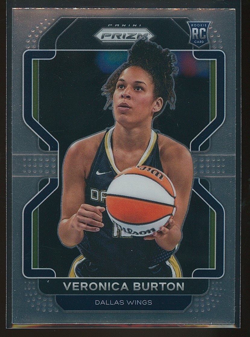 Veronica Burton 2022 Panini Prizm WNBA #187 Rookie RC