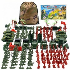 277 PCS Army Men Military Playset, Army Men Toys for Boys 812, Military Soldi...