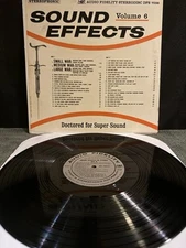 Sound Effects - Volume 6 - Audio Fidelity Records Press DFS-7036