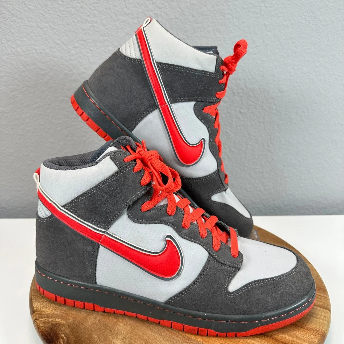 Nike Dunk 6.0 Premium High Dark Grey Max Orange for Sale