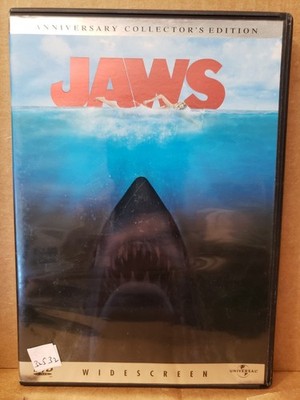 Jaws (DVD, 1975) disc only & art #32532 -- case is extra