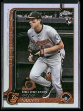 2025 Topps Chrome Update COBY MAYO #USC94 RC Refractor Orioles