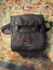 Vintage Sony PlayStation 1 Carrying Case Black Official Merchandise Game Gaming