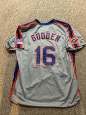 NEW YORK METS- DWIGHT DOC GOODEN SIGNED AUTOGRAPH JERSEY BAS COA 86 WORLD SERIES