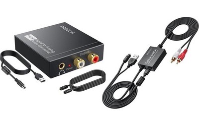 PROZOR 192KHz Digital to Analog Audio Converter