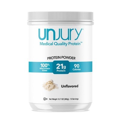 Unflavored Protein Powder | 21g 100% Whey Isolate Protein Powder | Unflavored...