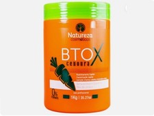 Keratin Treatment Orange Carrot Deep Hair Mask Beta-Carotene 1kg - Natureza