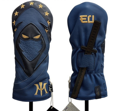 HISCHRONE ヒスクローネ　ベッドカバー Europe Miura Hattori Driver Headcover Rivals Blue Golf Head Cover