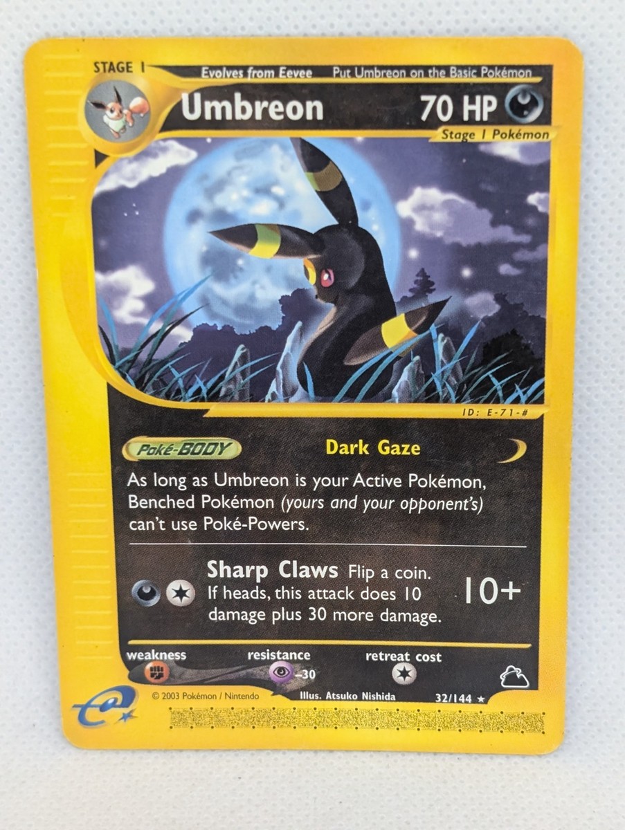 ポケモンカードゲーム Umbreon Pokemon tcg Umbreon ex Double Rare · Wisdom of Sea and Sky (A4) #112 · Pokémon