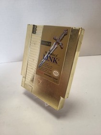 Zelda 2 The Adventure of Link - Nintendo NES - Cartridge and Clear case Tested