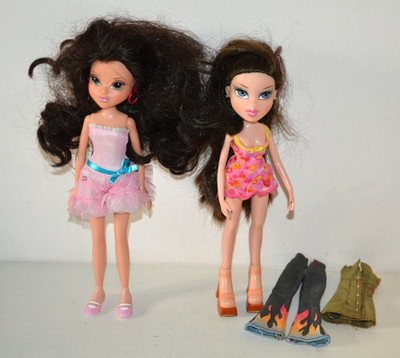 SET 2 Puppen BRATZ MGA 2001 und MOXIE GIRLZ Tänzerin 2009 Vintage