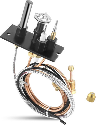 Pilot Assembly for NG LPG Fireplace 10002264 10002265, Propane and Natural Gas F