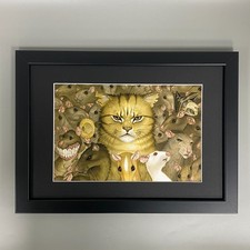 THE AMAZING MAURICE THE CLAN FRAMED ART TERRY PRATCHETT DISCWORLD PAUL KIDBY