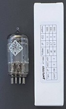 Telefunken 12AX7 ECC83 Vacuum Tube Rib Plate Diamond Mark Used