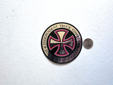 Independent Silver Anniversary Cross Sticker