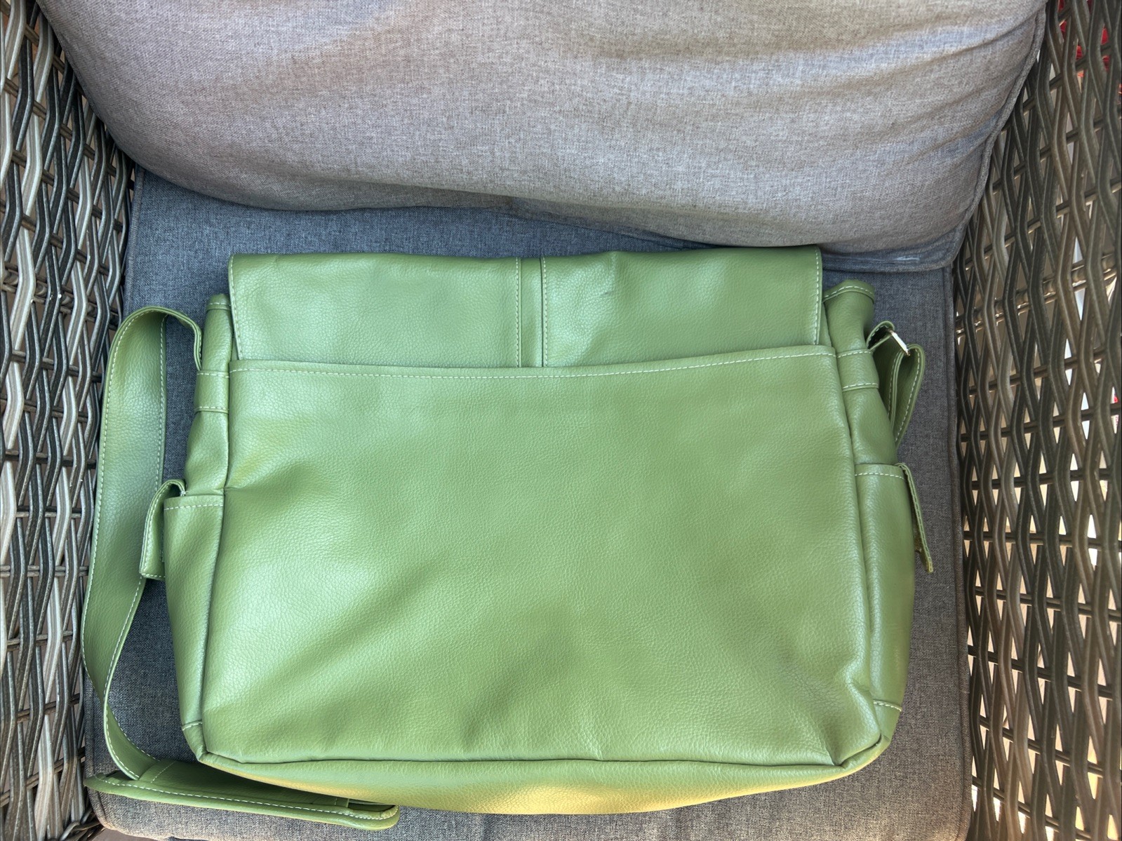 Initials, Inc Messenger Bag  With Multiple Pocket… - image 12