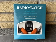 VINTAGE 80’ RADIO WATCH NEW IN BOX 