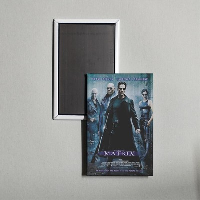 The Matrix B Mini Movie Poster Fridge Locker Magnet