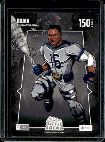 2026 Bo Jackson Battle Arena Bojax Steel PSA Magazine Baseball Promo #P-8