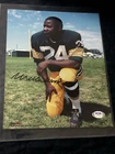 Willie Wood Signed PSA 8x10 Green Bay Packers Football Vince Lombardi Era PSA