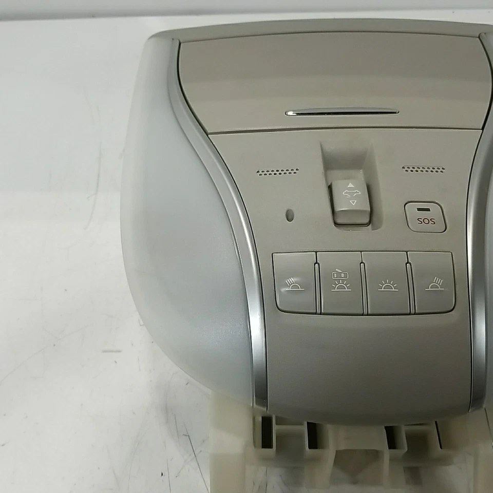 Infiniti QX60 2014-2016 consola superior luz domo mapa lámpara techo corredizo OEM Foto 4 de 4