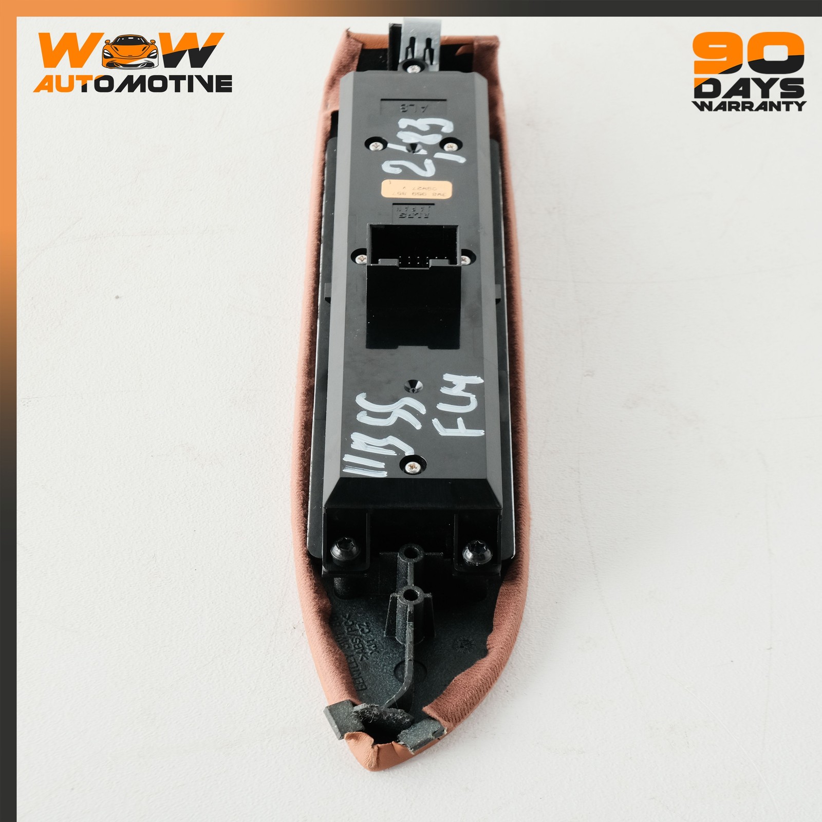 10-15 BENTLEY CONTINENTAL SUPERSPORTS FRONT LEFT WINDOW REGULATOR SWITCH TRIM OE