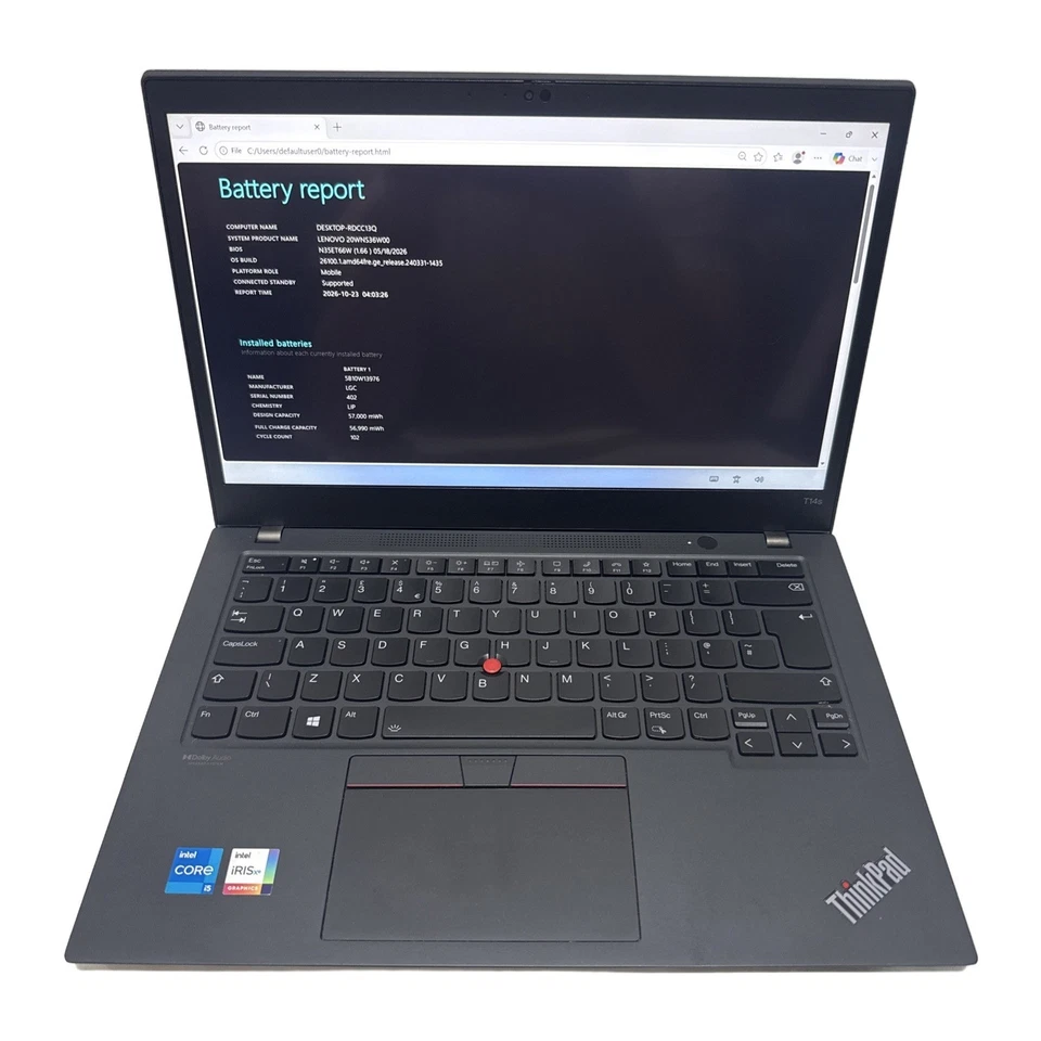 Lenovo ThinkPad T14 · i5-1135G7 · 16GB · 256GB, photo 3 of 5