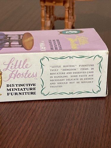 1964 Louis Marx Little Hostess Torbein Tisch abnehmbare Schubladen OVP - Bild 12 von 12