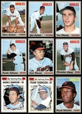 1970 Topps Baltimore Orioles Team Set 1970 World Series Champs! 7 - NM 5993057