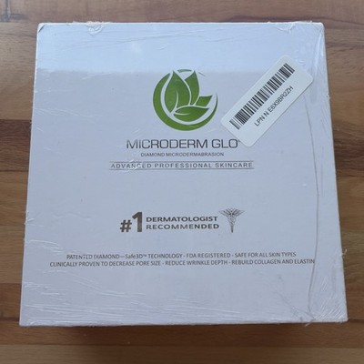 Microderm GLO Diamond Microdermabrasion Machine and Suction Tool, New Sealed Box