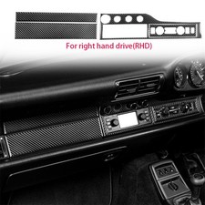 For Porsche 911 964 993 1989-1998 Rhd Carbon Central Control Dashboard Set Cover For Porsche 911 964 993 1989-1998 Rhd Carbon Central Control Dashboard Set Cover