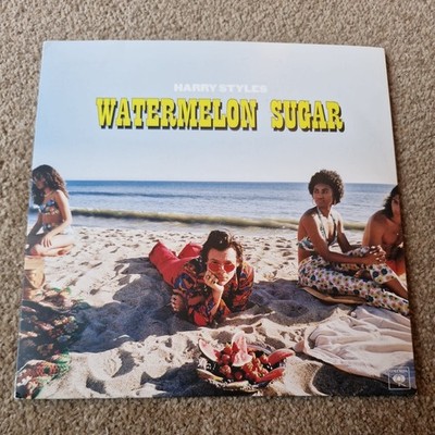  Harry Styles - Watermelon Sugar 7'' Vinyl Single Vg+/Vg+