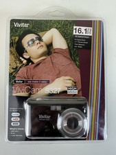 NEW Vivitar ViviCam S327 16.1MP High Def Digital Camera BLACK VS327-V1-BLK