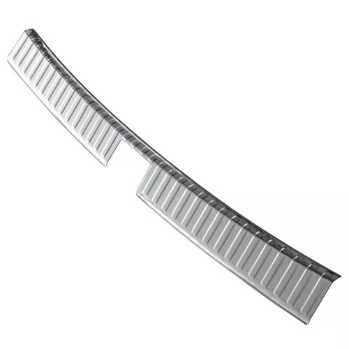 Chrome Rear Bumper Protector Inner GLOSSY S.STEEL For SEAT ATECA 2016 ONWARDS - Picture 3 of 5