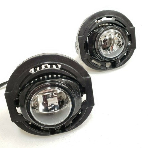 LED Fog Light Lamp Set For 15-19 Dodge Charger SRT Bezel Wire Harness Hellcat - Picture 3 of 12