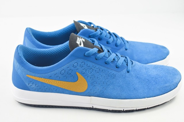 nike blue suede trainers