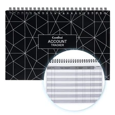 Big Checkbook Accounting Ledger Book - A5 Check Register for Personal Checkbook