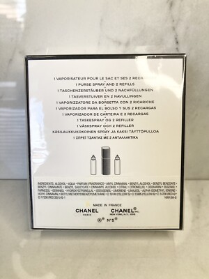 chanel no 5 travel size 20x3 ML Edt Sp | eBay