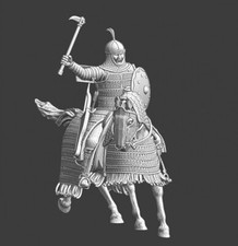 Northern Crusades Miniatures Medieval Mongol General 28mm 32mm 35mm 40mm 54mm 3D