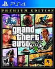 GRAND THEFT AUTO V PREMIUM ONLINE EDITION - PlayStation 4, Brand New