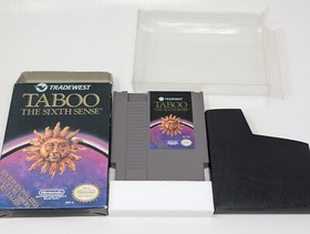 Taboo the Sixth Sense (Nintendo NES 1989) - In Box No Manual