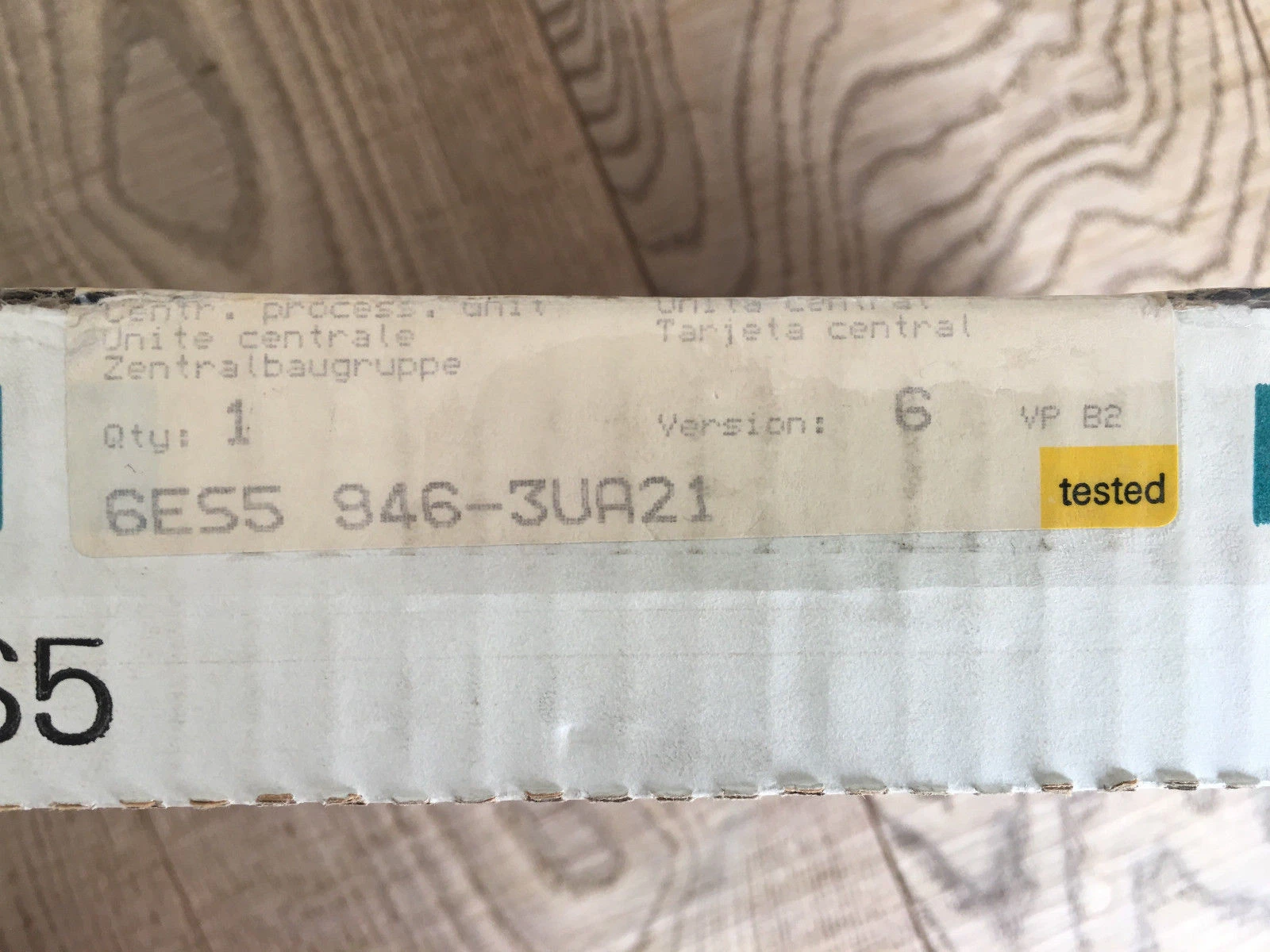Siemens 6ES5946-3UA21 SIMATIC S5, CPU 946/947 CENTR.PROCESS.UNIT F.S5-155U PC AVAILABLE AS A... — PLC