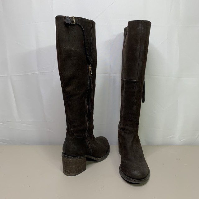 flat heel slouch boots