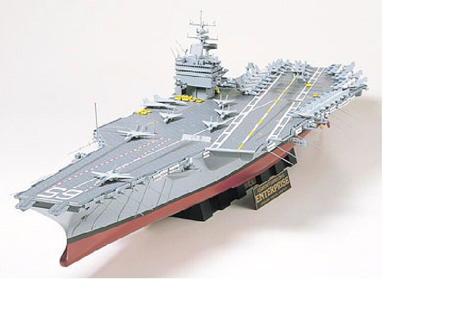 Tamiya 1/350 USS Enterprise Aircraft Carrier CVN-65 #78007 *Sealed* 