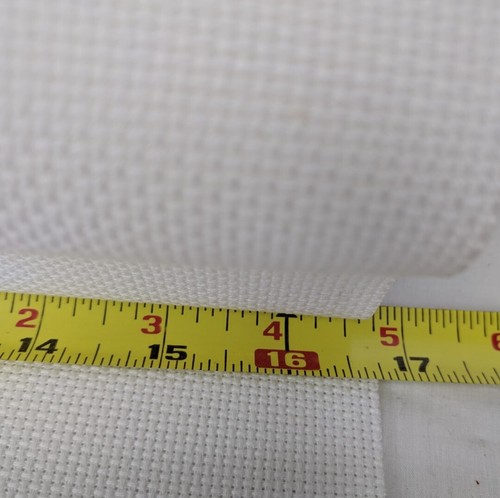 Tissu point de croix AIDA 14ct 16"X60" blanc - Photo 4/4